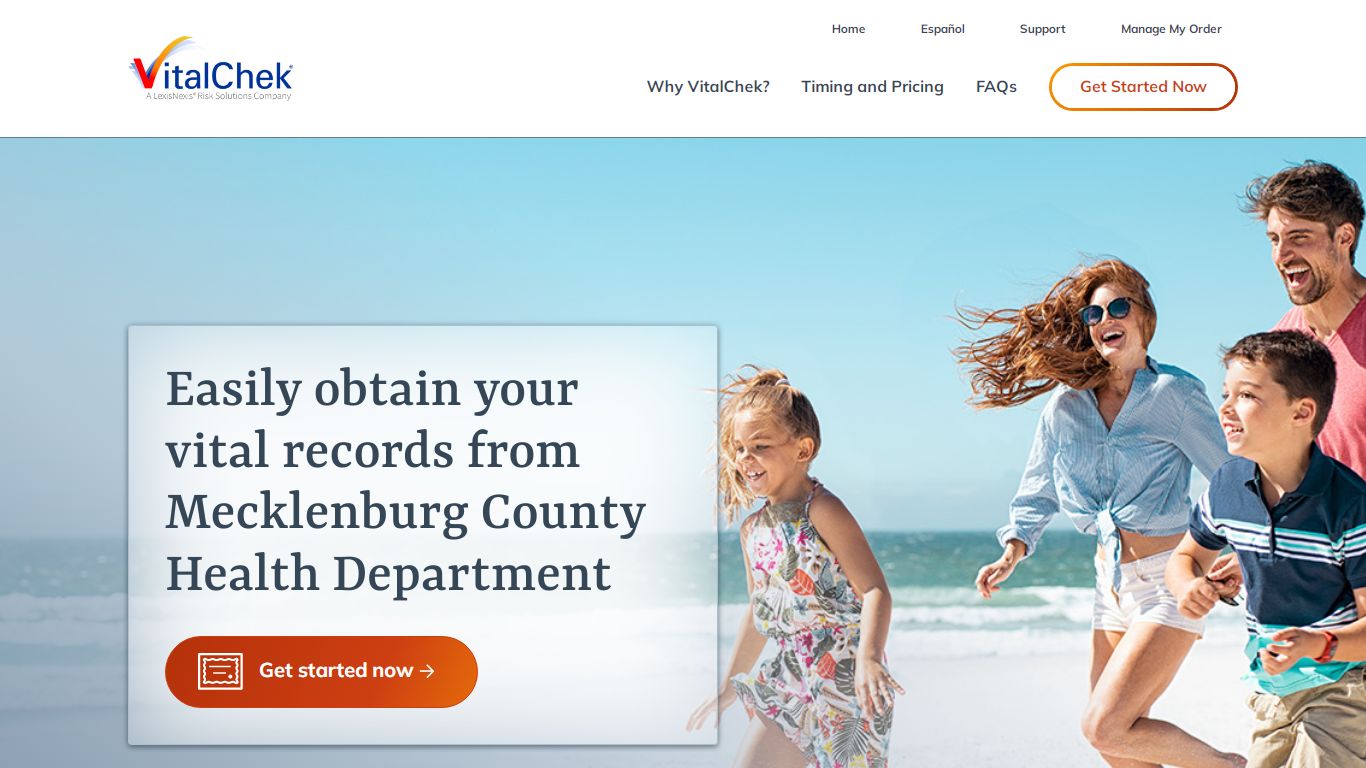 Easily obtain your vital records from Mecklenburg County Health Department